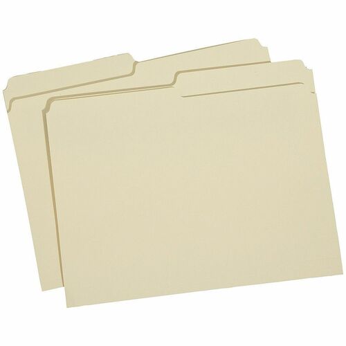 SKILCRAFT® NSN2815945 SKILCRAFT 1/2 Tab Cut Letter Top Tab File Folder