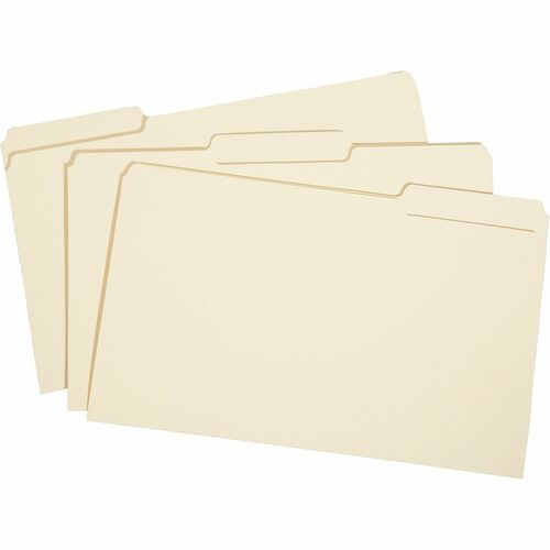 SKILCRAFT® NSN2822508 1/3 Tab Cut Legal Top Tab File Folder