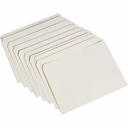 SKILCRAFT® NSN2910098 Straight Tab Cut Letter Top Tab File Folder