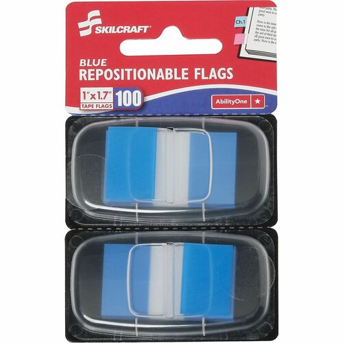 SKILCRAFT® NSN3152021 SKILCRAFT Self-stick Flags