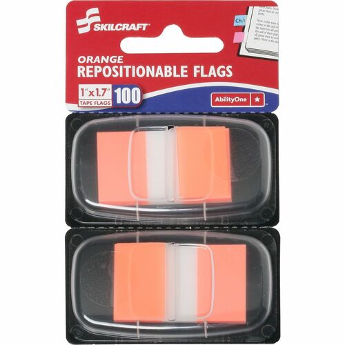 SKILCRAFT® NSN3152023 Self-Stick Flags