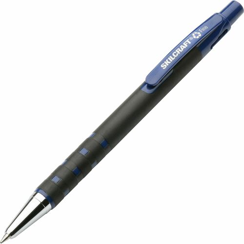 SKILCRAFT® NSN3527310 Rubberized Ballpoint Pens