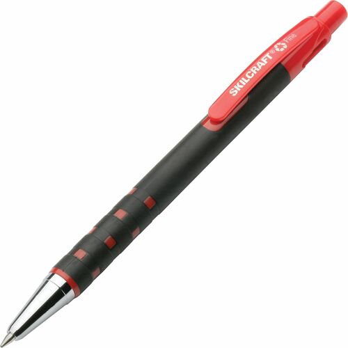 SKILCRAFT® NSN3527311 Rubberized Ballpoint Pens