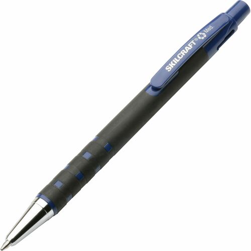 SKILCRAFT® NSN3687772 Rubberized Ballpoint Pens