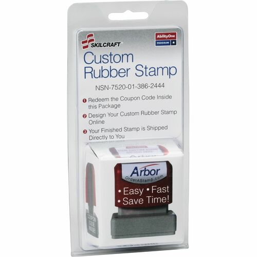 SKILCRAFT® NSN3862444 Custom Stamps Order Kit