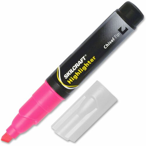 SKILCRAFT® NSN4607598 Large Fluorescent Highlighters