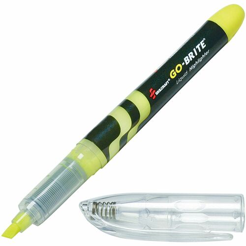 SKILCRAFT® NSN4612662 go-brite Liquid Highlighter