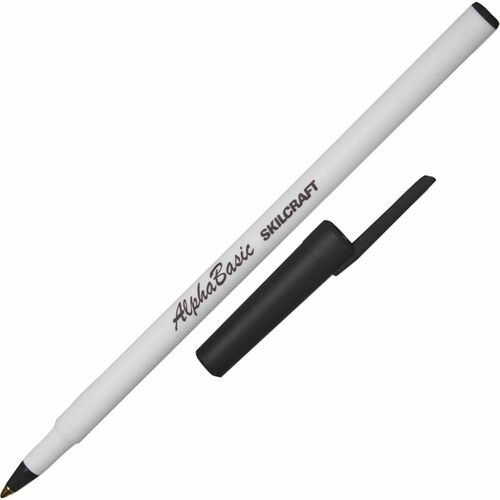 SKILCRAFT® NSN4845267 AlphaBasic Ballpoint Stick Pen
