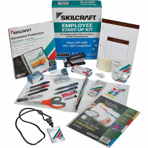 SKILCRAFT® NSN4936006 Employee Start-up Office Kit