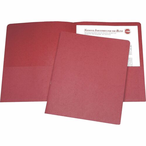 SKILCRAFT® NSN5122415 Letter Recycled Pocket Folder