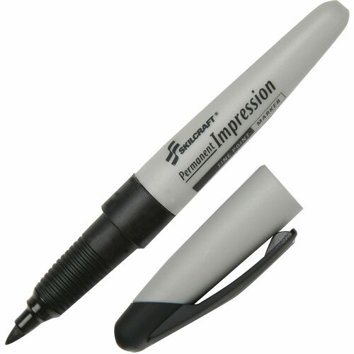 SKILCRAFT® NSN5194372 Permanent Impression Markers