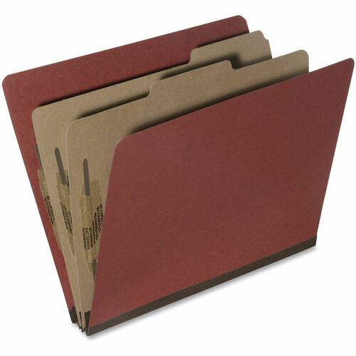 SKILCRAFT® NSN5567912 Letter Recycled Classification Folder with Fastener