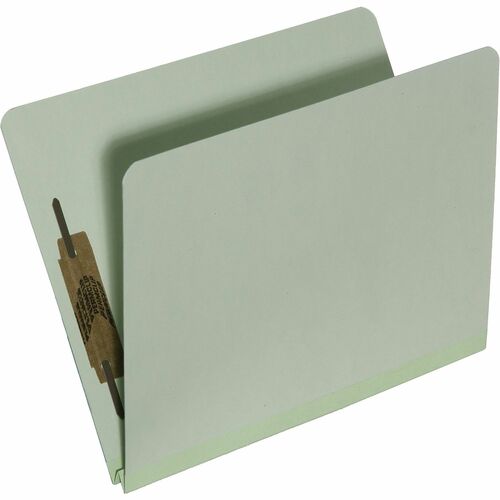 SKILCRAFT® NSN5567913 Full Tab Cut Letter Recycled Fastener Folder with Fastener