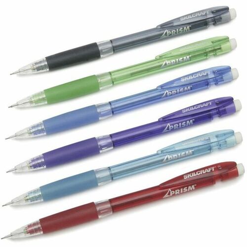 SKILCRAFT® NSN5654871 Prism Mechanical Pencils