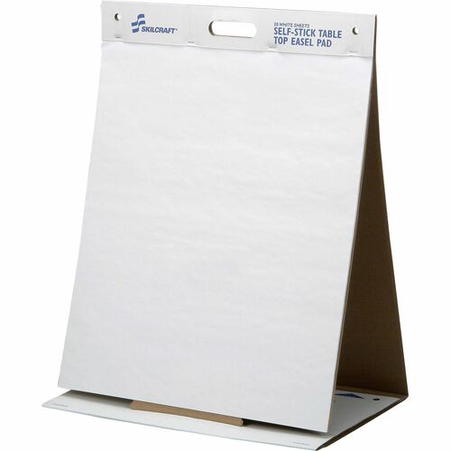 SKILCRAFT® NSN5772170 SKILCRAFT Self-Stick Tabletop Easel Pad