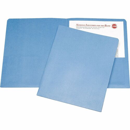 SKILCRAFT® NSN5842490 Letter Recycled Pocket Folder