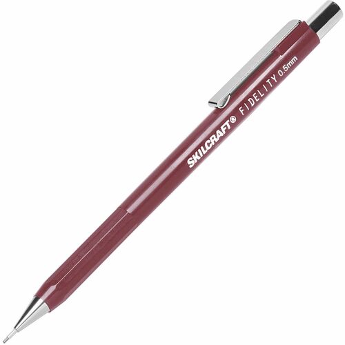 SKILCRAFT® NSN5901878 Fidelity Push-Action Mechanical Pencil