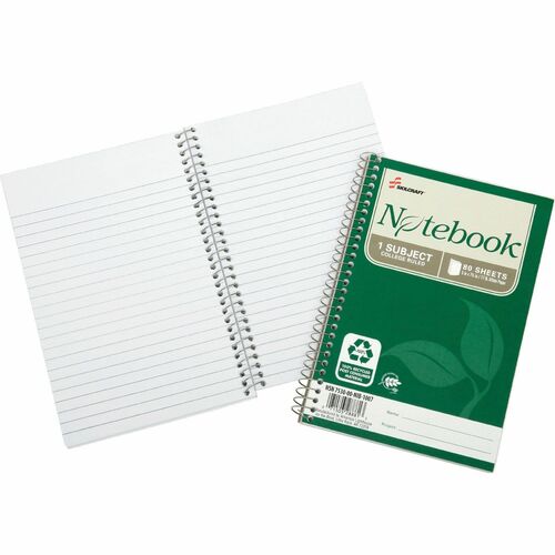 SKILCRAFT® NSN6002013 SKILCRAFT Recycled Spiral Notebooks