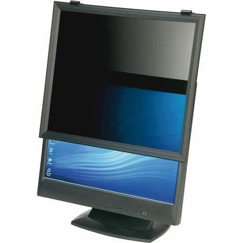 SKILCRAFT® NSN6146231 Widescreen Privacy Filter Frame Black