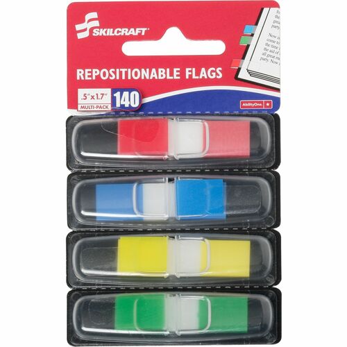 SKILCRAFT® NSN6200283 Self-Stick Flags