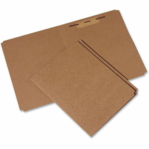 SKILCRAFT® NSN9268978 Straight Tab Cut Letter Recycled Expanding File with Fastener