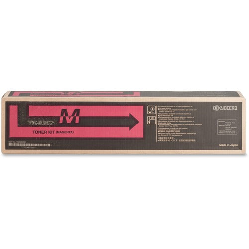 Kyocera KYOTK8307M Original Laser Toner Cartridge - Magenta - 1 Each