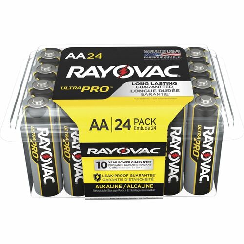 Rayovac RAYALAA24PPJ Ultra Pro Alkaline AA Batteries