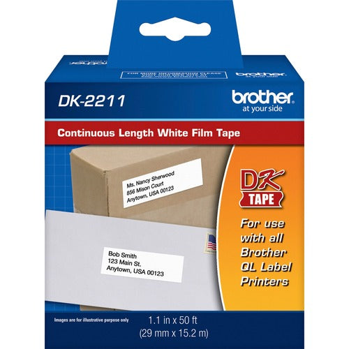 Brother BRTDK2211 Continuous Length White Film DK Tape