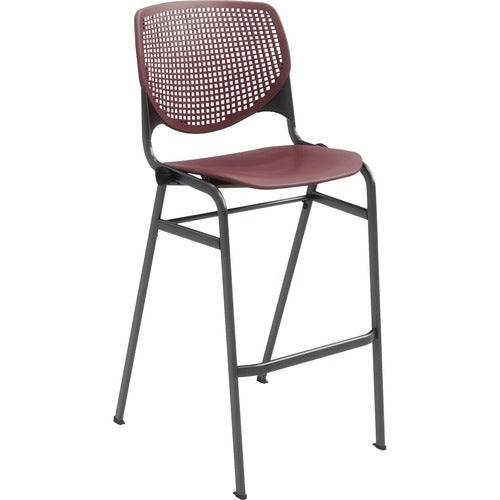 KFI KFIBR2300P07 Barstool with Polypropylene Seat and Back