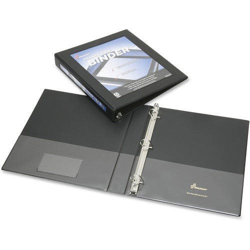 SKILCRAFT® NSN4621390 SKILCRAFT Frame View Binders - Black, 1"