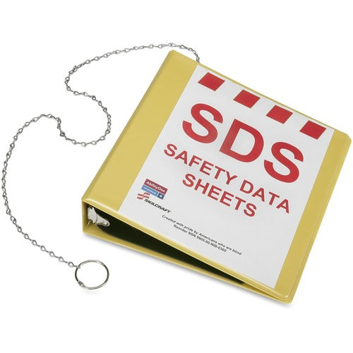 SKILCRAFT® NSN6236240 SKILCRAFT Safety Data Sheets SDS Yellow Binder
