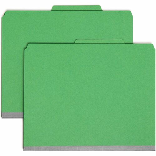 Smead SMD14063 2/5 Tab Cut Letter Recycled Classification Folder