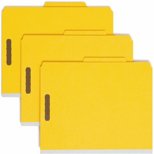 Smead SMD14064 2/5 Tab Cut Letter Recycled Classification Folder