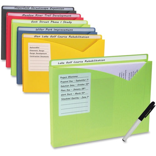 C-Line CLI63160 Full Tab Cut Letter File Jacket