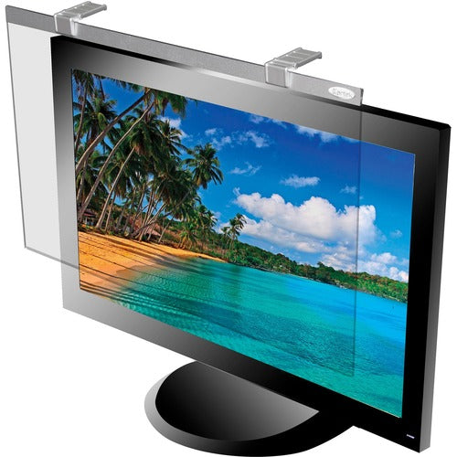 Kantek KTKLCD24W LCD Protect Anti-Glare Filter Silver