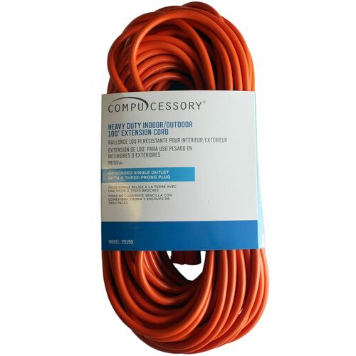 Compucessory CCS25150 Heavy-duty Indoor/Outdoor Extension Cord