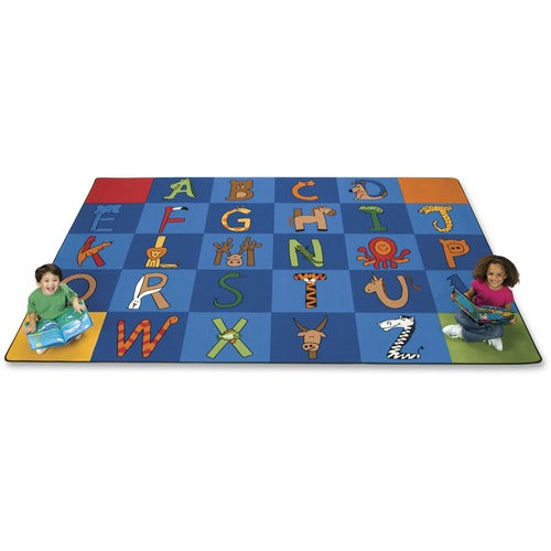 Carpets for Kids® CPT5534 Premium A to Z Animals Area Rug