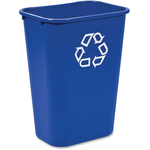 Rubbermaid Commercial RCP295773BLUE Large Recycling Wastebasket