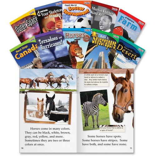 Shell Education SHL16103 TFK Early Fluent 2nd-Grade Book Set 2 Printed Book