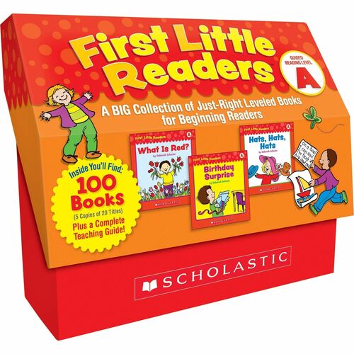 Scholastic SHS0545223016 Res. Level A 1st Little Readers Book Set Printed Book by Deborah Schecter