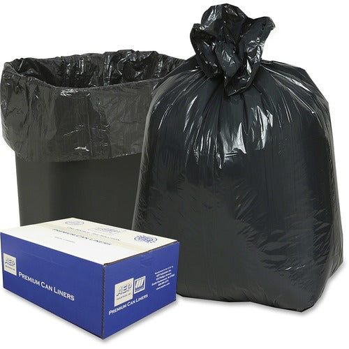 Berry WBI243115B Opaque Linear Low-Density Can Liners