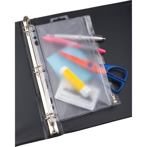 Oxford OXF68599 Zipper Binder Pockets