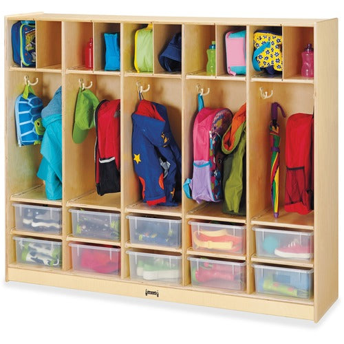 Jonti-Craft JNT26858JC Rainbow Accents Large Locker Organizer