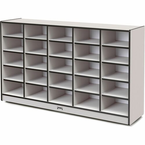Jonti-Craft JNT4025JCWW180 Rainbow Accents Cubbie Mobile Storage