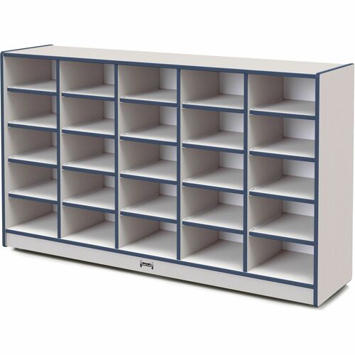 Jonti-Craft JNT4025JCWW112 Rainbow Accents Cubbie Mobile Storage