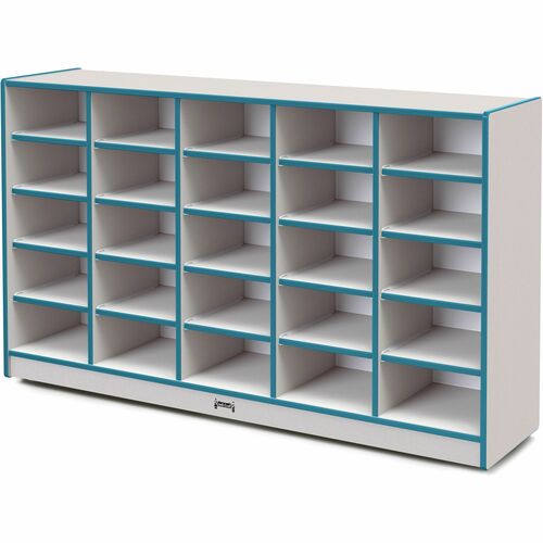 Jonti-Craft JNT4025JCWW005 Rainbow Accents Cubbie Mobile Storage