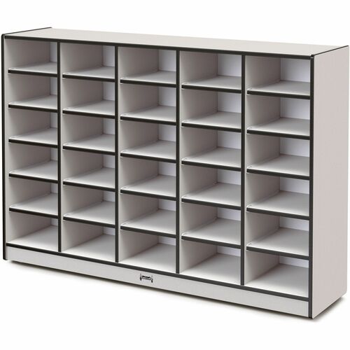 Jonti-Craft JNT4030JCWW180 Rainbow Accents Cubbie Mobile Storage