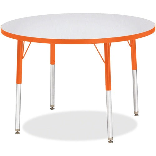 Jonti-Craft JNT6488JCA114 Berries Adult Height Color Edge Round Table