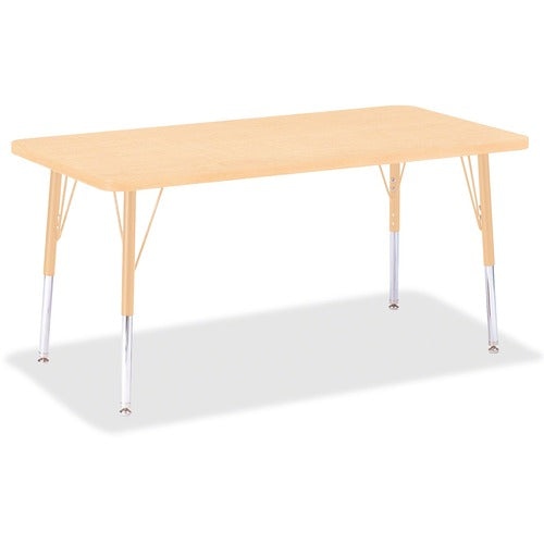 Jonti-Craft JNT6403JCE251 Berries Elementary Maple Laminate Rectangle Table