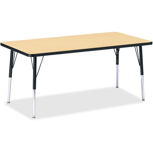Jonti-Craft JNT6408JCA011 Berries Adult Height Color Top Rectangle Table